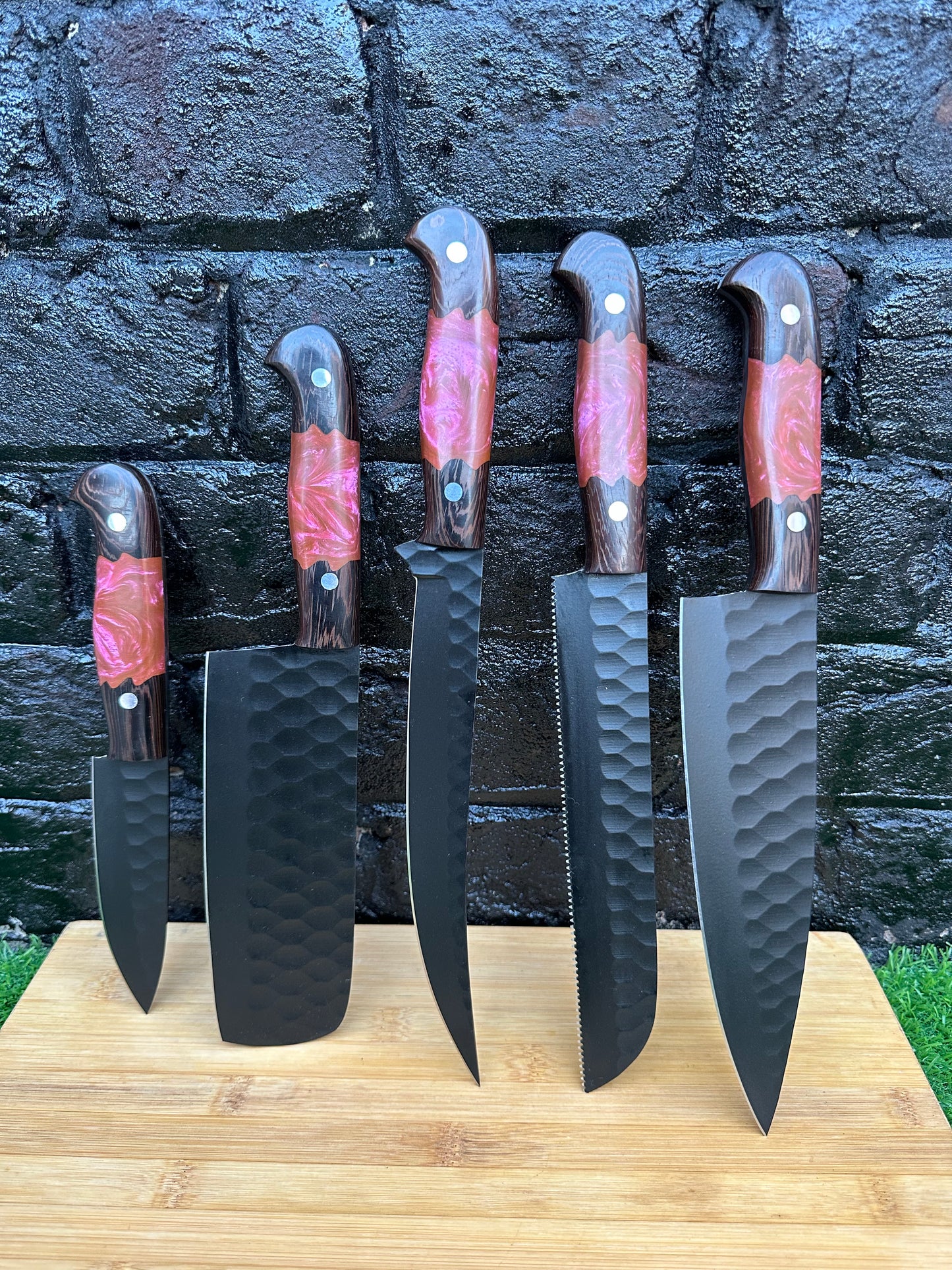 Rosewood Red Epoxy Set