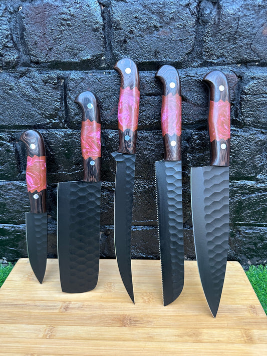 Rosewood Red Epoxy Set