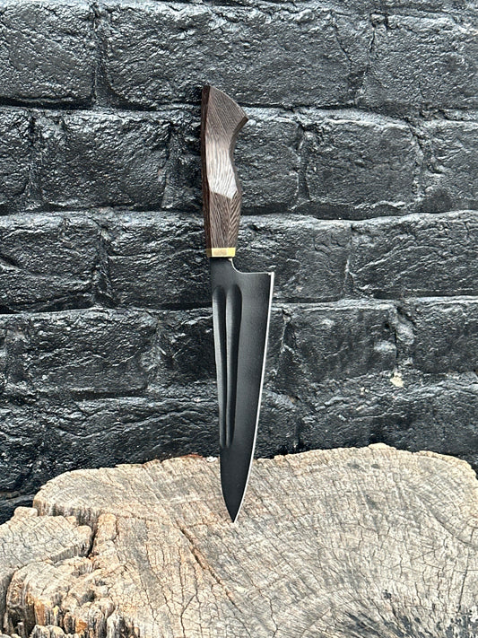 D2 Steel Chef Knife – Ultra-Sharp Blade with Ergonomic Grip