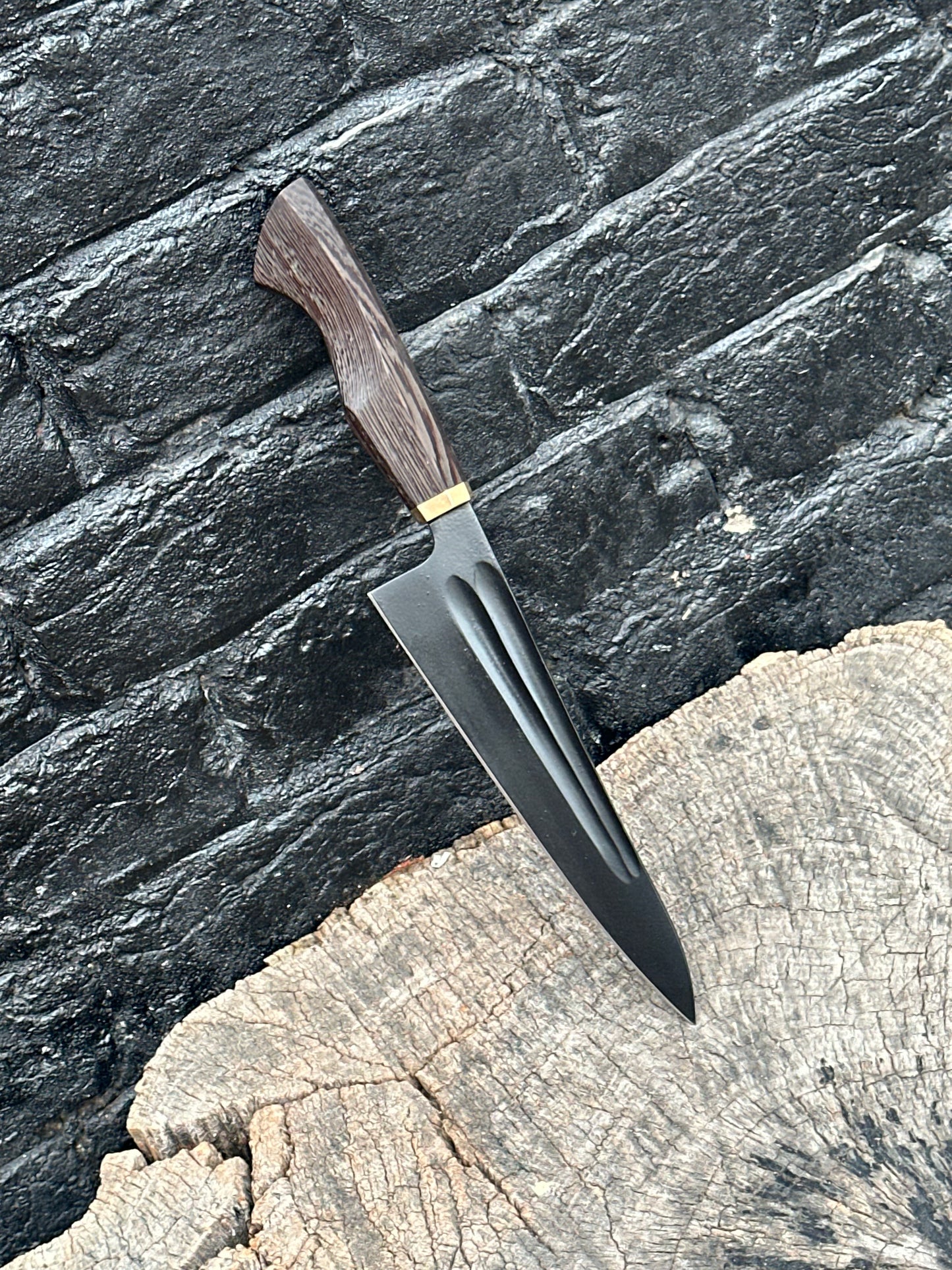 D2 Steel Chef Knife – Ultra-Sharp Blade with Ergonomic Grip