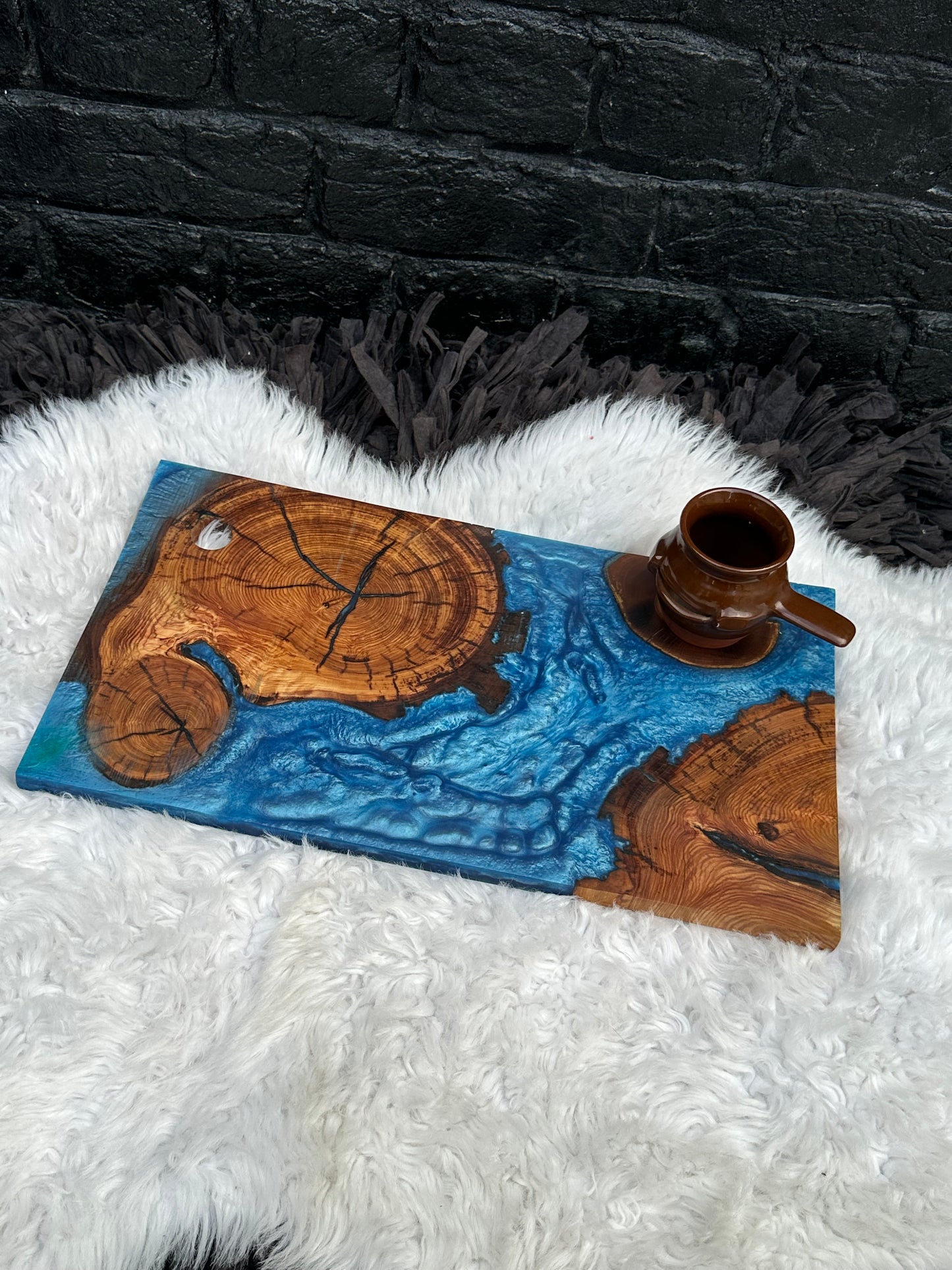 Signature Charcuterie Board – Elegant Wood Serving Tray for Home Gatherings