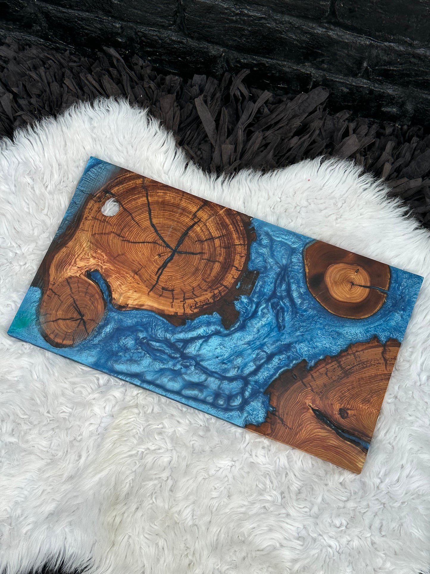 Signature Charcuterie Board – Elegant Wood Serving Tray for Home Gatherings